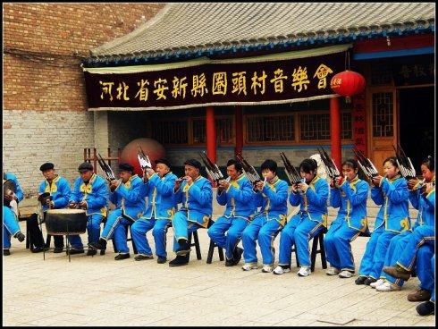 安新圈头村音乐会