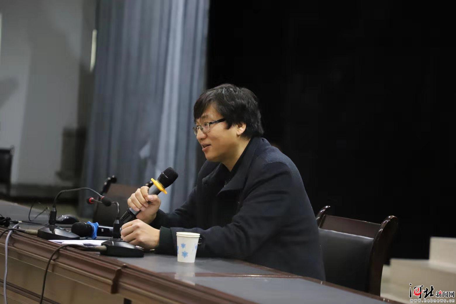 阳光公益课堂走进辛集市第一中学