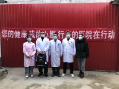 柏乡县中心医院到西汪镇寨里东村 开展“行走的医院”义诊活动